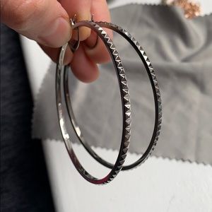 Henri bendel hoop earrings